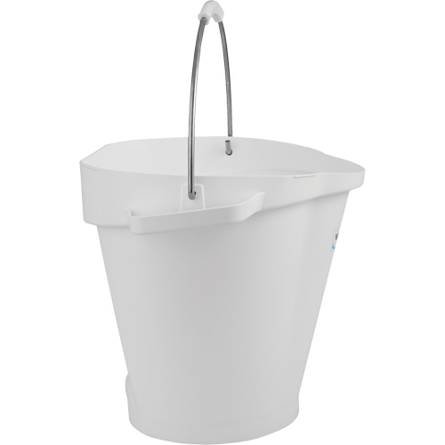 5692 Series Bucket, White, 5 US gal. Duraquip Inc