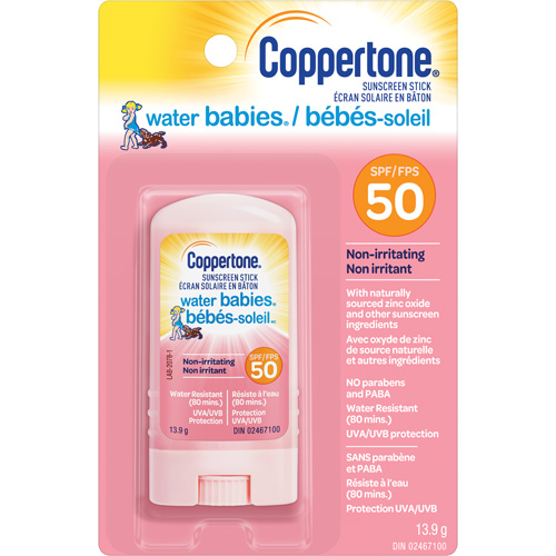 Water Babies&reg; Sunscreen, SPF 50, Stick Duraquip Inc