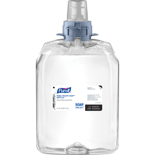 Healthy Soap FMX-20 Mild Handwash, Foam, 2 L, Unscented Duraquip Inc