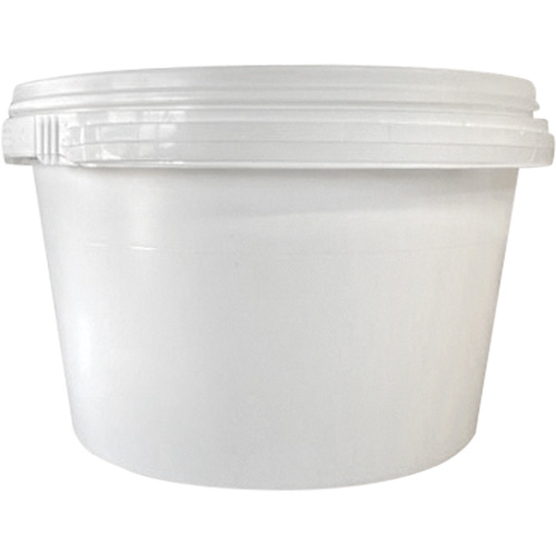 Pail with Lid, Plastic, 1.03 gal. Duraquip Inc