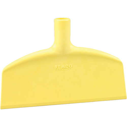 Nylon Floor Scraper, Yellow, 10.25" W x 7" L Duraquip Inc