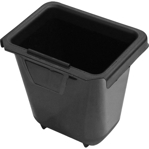 Waste Container, Deskside, Polyethylene, 4-1/4 US Qt. Duraquip Inc