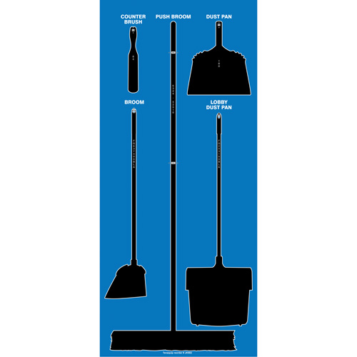 Ultra Aluma-Lite Dry Shadow Board (English Only) Duraquip Inc