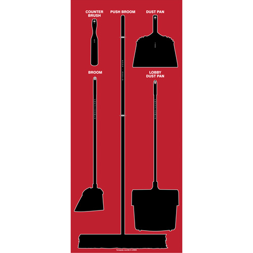 Tableau silhouett&eacute; sec Ultra Aluma-Lite (Anglais seulement) Duraquip Inc