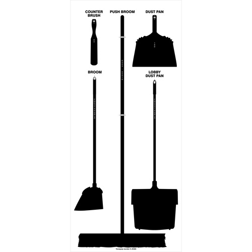 Ultra Aluma-Lite Dry Shadow Board (English Only) Duraquip Inc