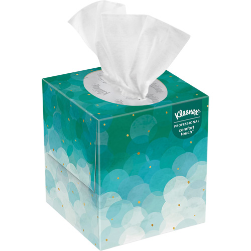 Papiers-mouchoirs Upright de Kleenex, 2 pli, 7,8" lo x 8,3" la, 95 feuilles/boîte Duraquip Inc