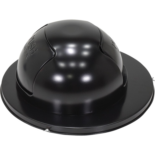 Drum Waste Disposal Top, Dome Lid, Metal, Fits Container Size: 23-1/2" Dia. Duraquip Inc