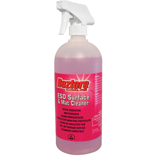 Reztore&reg; ESD Surface & Mat Cleaner Duraquip Inc