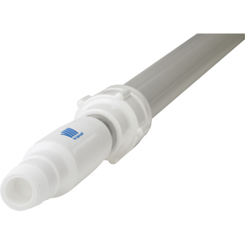 Manche, Balai/Grattoir/Raclette, Blanc, T&eacute;lescopique, 62" - 113" lo Duraquip Inc