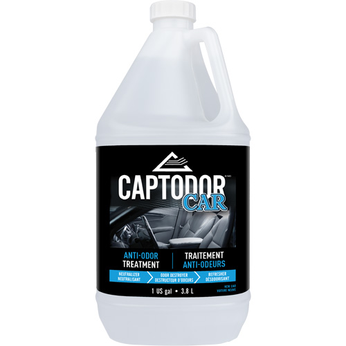 Destructeur d'odeurs pour garnitures d'automobile Duraquip Inc