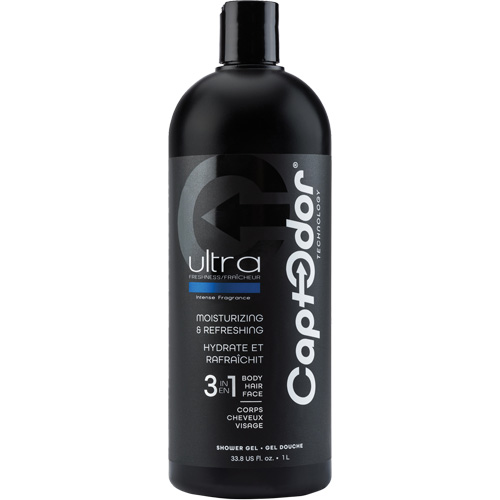 3 in 1 Shower Gel, 1000 ml, Ultra Freshness, Bottle Duraquip Inc