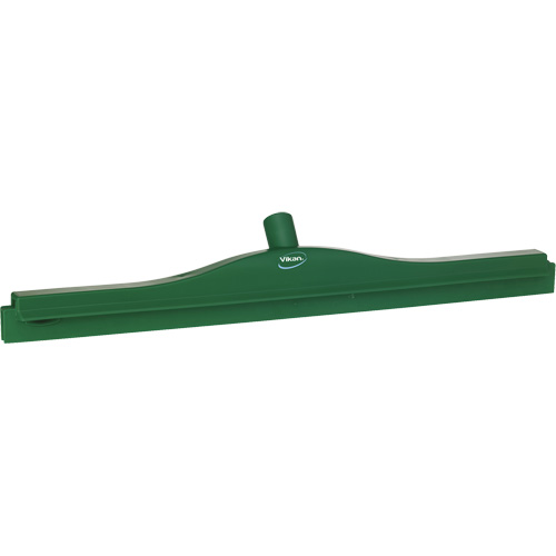 Double Blade Ultra Hygiene Squeegee, 24", Green Duraquip Inc