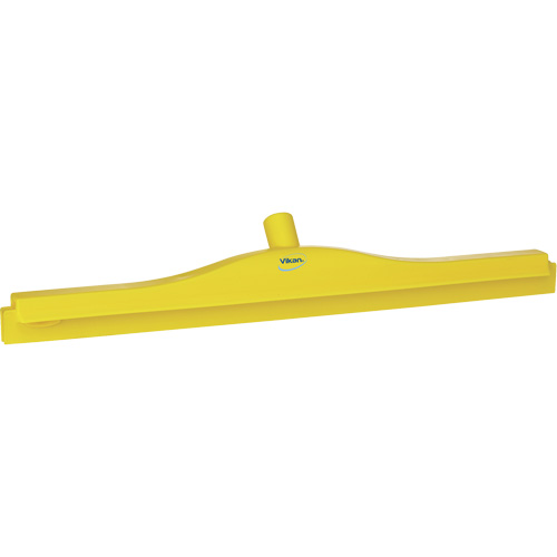 Double Blade Ultra Hygiene Squeegee, 24", Yellow Duraquip Inc