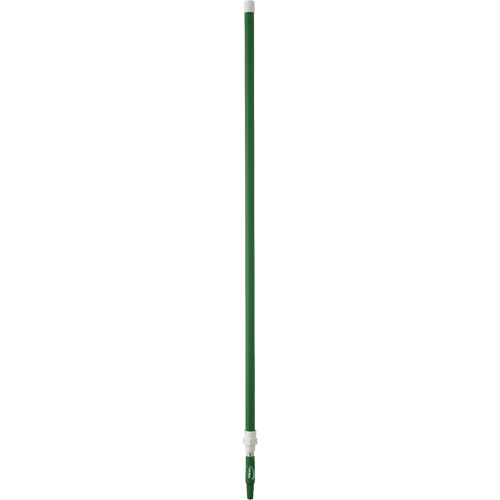 Manche de brosse pour plateforme, Brosse/Support &agrave; tampon, Vert, T&eacute;lescopique, 62"-113" lo Duraquip Inc