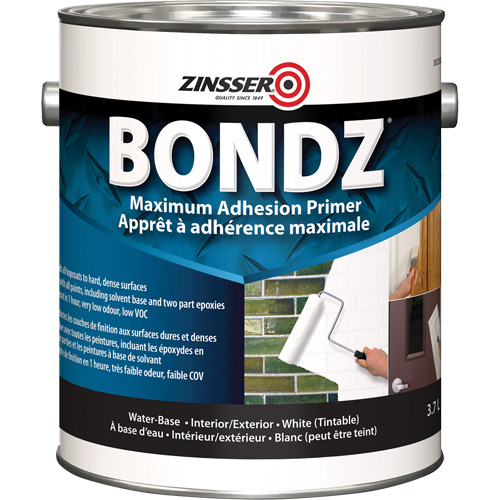 Appr&ecirc;t &agrave; adh&eacute;rence maximale Bondz, 3,78 L, Gallon, Blanc Duraquip Inc
