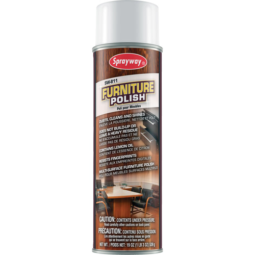Vernis pour meubles, 20 oz, Canette a&eacute;rosol Duraquip Inc