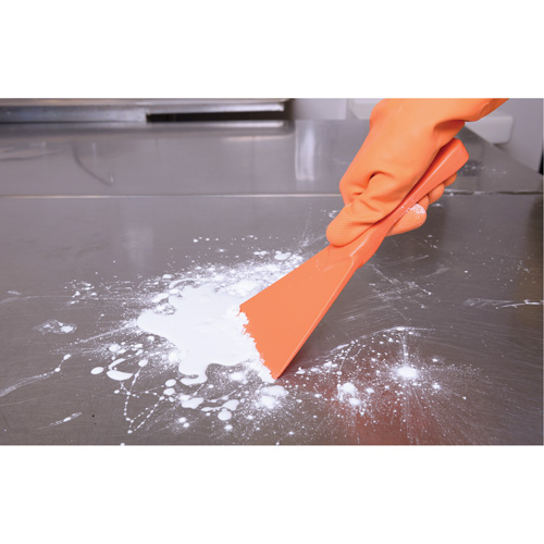 Large Hand Scraper, Pink, 4" W x 10" L Duraquip Inc