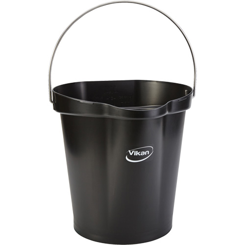 Food Hygiene Bucket, Black, 3 US gal. Duraquip Inc