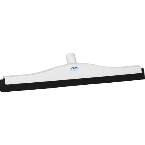 Fixed Head Food Hygiene Floor Squeegee, 20", White Duraquip Inc