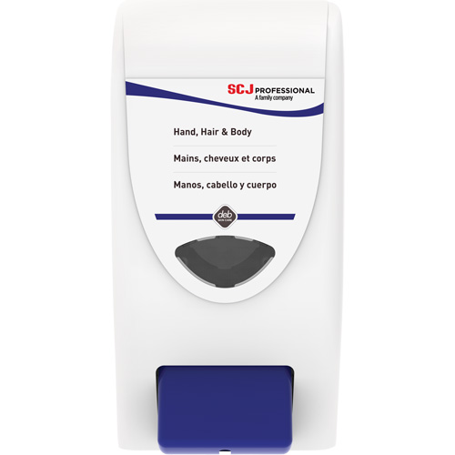 Cleanse Shower Gel Dispenser, Push, 4000 ml Capacity, Cartridge Refill Format Duraquip Inc