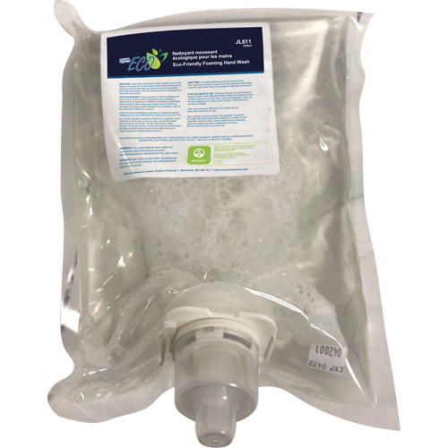 Eco-Friendly Hand Soap, Foam, 1 L, Unscented Duraquip Inc