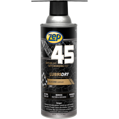 45 Lubridry Silicone-Based Dry Lubricant, Aerosol Can Duraquip Inc
