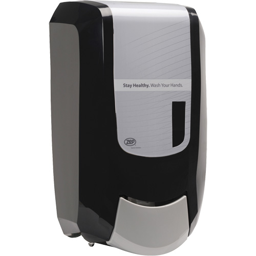 Distributeur mural de savon pour les mains Fuzion, Pompe, Capacit&eacute; de 1200 ml, Format Cartouche de recharge Duraquip Inc