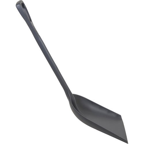 Pelle regranul&eacute;e monopi&egrave;ce, Plastique, Lame Polypropyl&egrave;ne, Manche en Prise en D, Longueur 25" Duraquip Inc