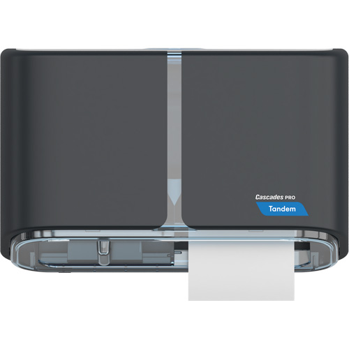 Distributeur haute capacit&eacute; de papier hygi&eacute;nique Pro Tandem &agrave; deux rouleaux, c&ocirc;te &agrave; c&ocirc;te, Multiple Capacit&eacute; du rouleau Duraquip Inc