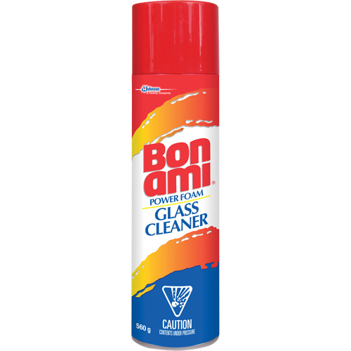 Bon Ami&reg; Power Foam Glass Cleaner, 560 g, Aerosol Can Duraquip Inc