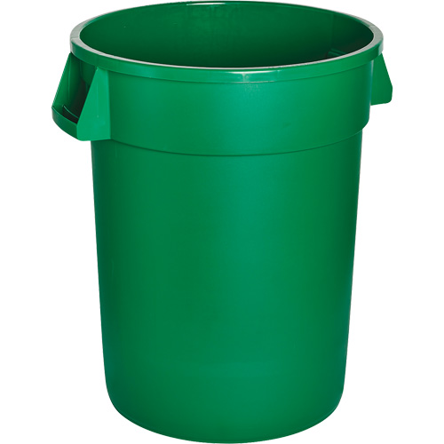 Waste Container, Polyethylene, 32 US gal. Duraquip Inc