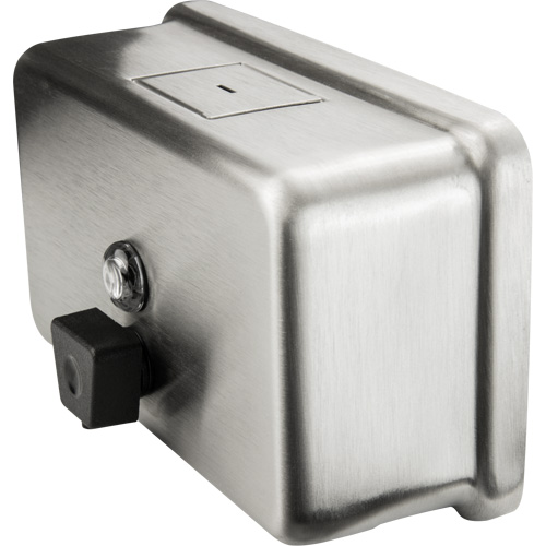 Distributeur de savon horizontal, &agrave; pression, Capacit&eacute; de 1200 ml, Format Vrac Duraquip Inc