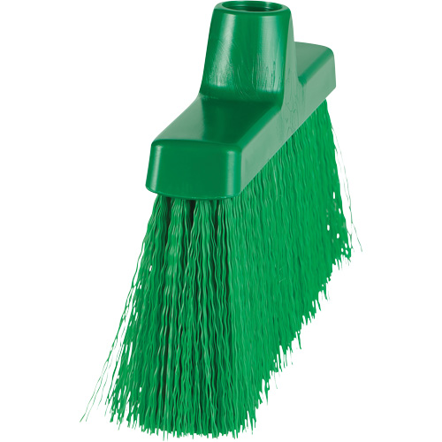 Balai oblique ColorCore, Crins Moyen, 10", Polypropyl&egrave;ne, Vert Duraquip Inc