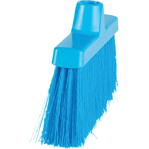 Balai oblique ColorCore, Crins Moyen, 10", Polypropyl&egrave;ne, Bleu Duraquip Inc