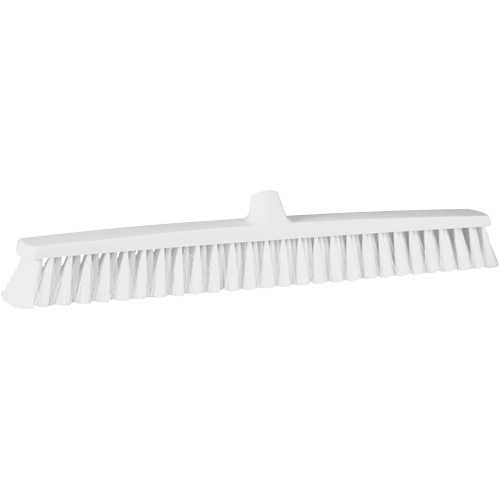 Balai-brosse ColorCore, Crins Fin, 24", Polypropyl&egrave;ne, Blanc Duraquip Inc