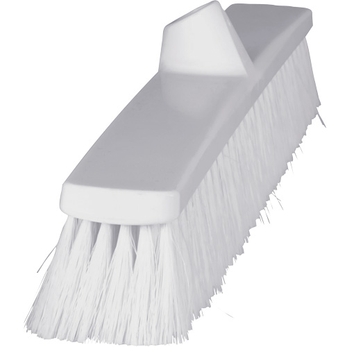 Balai-brosse ColorCore, Crins Fin, 24", Polypropyl&egrave;ne, Blanc Duraquip Inc