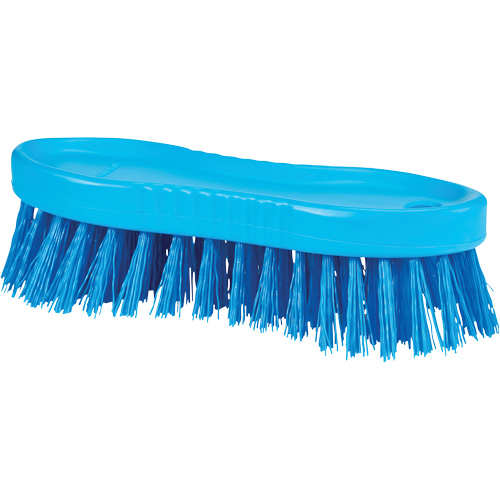 Brosse &agrave; main ColorCore, Soies Ferme, Longueur de 6", Bleu Duraquip Inc