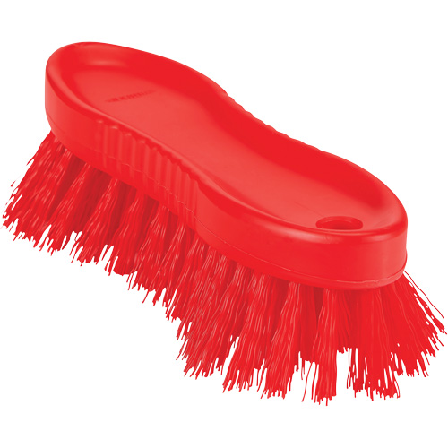 Brosse &agrave; main ColorCore, Soies Ferme, Longueur de 6", Rouge Duraquip Inc