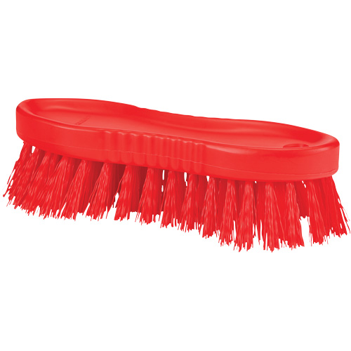 Brosse &agrave; main ColorCore, Soies Ferme, Longueur de 6", Rouge Duraquip Inc