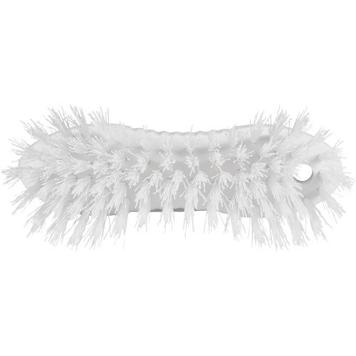 ColorCore Hand Brush, Stiff Bristles, 6" Long, White Duraquip Inc
