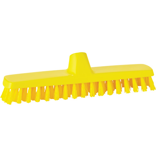 Brosse &agrave; r&eacute;curer ColorCore pour murs, Soies Ferme, Longueur de 12", Jaune Duraquip Inc
