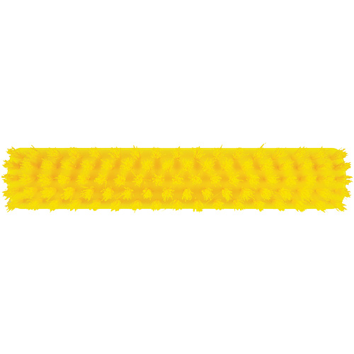 Brosse &agrave; r&eacute;curer ColorCore pour murs, Soies Ferme, Longueur de 12", Jaune Duraquip Inc