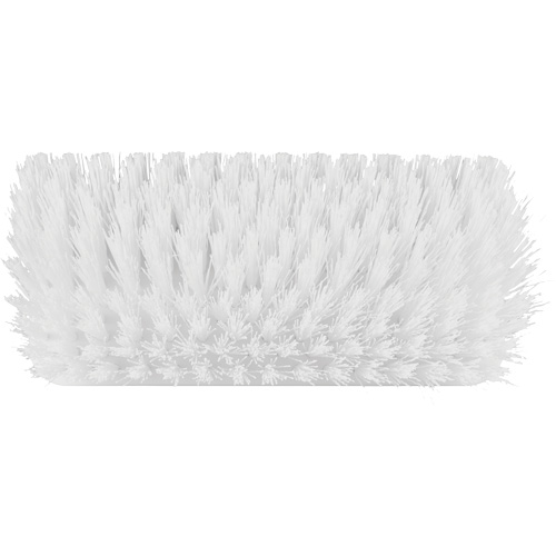 Brosse &agrave; angle double ColorCore pour surfaces hautes et basses, Soies Ferme, Longueur de 10", Blanc Duraquip Inc