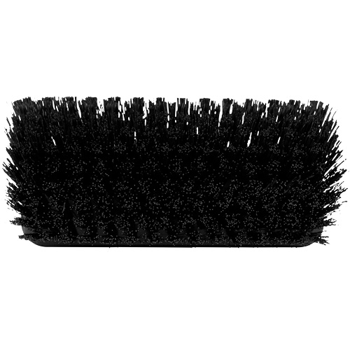 Brosse &agrave; angle double ColorCore pour surfaces hautes et basses, Soies Ferme, Longueur de 10", Noir Duraquip Inc