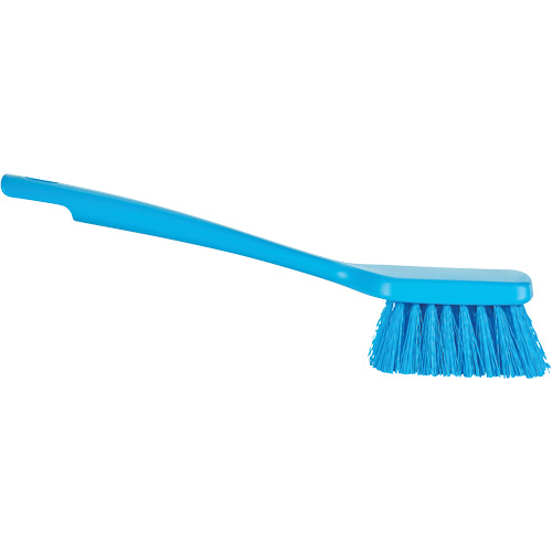 Brosse &agrave; manche court ColorCore, Soies Ferme, Longueur de 12", Bleu Duraquip Inc