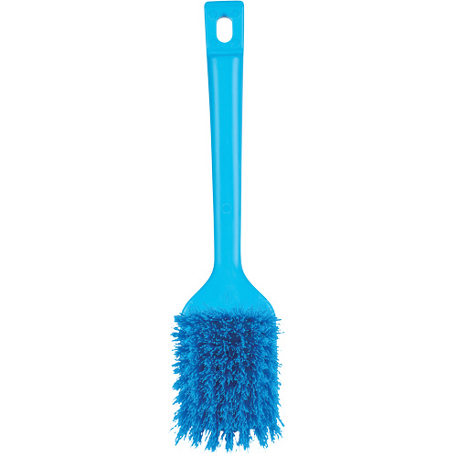 Brosse &agrave; manche court ColorCore, Soies Ferme, Longueur de 12", Bleu Duraquip Inc