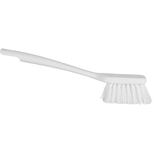 Brosse &agrave; manche court ColorCore, Soies Ferme, Longueur de 12", Blanc Duraquip Inc