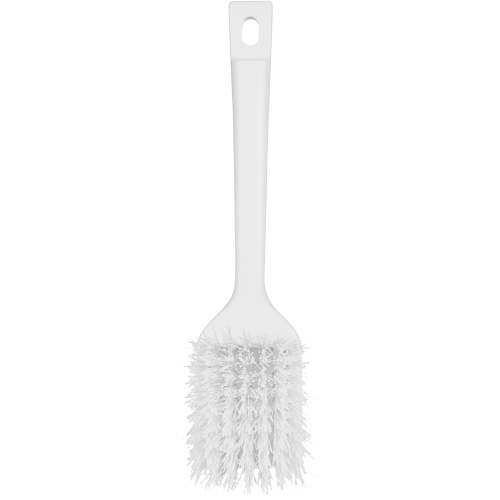 Brosse &agrave; manche court ColorCore, Soies Ferme, Longueur de 12", Blanc Duraquip Inc
