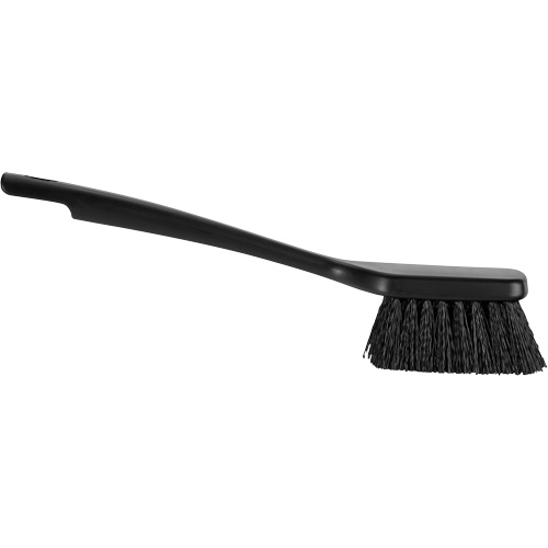 Brosse &agrave; manche court ColorCore, Soies Ferme, Longueur de 12", Noir Duraquip Inc
