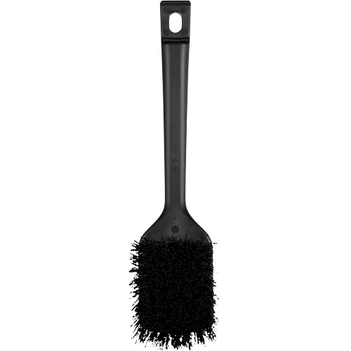 Brosse &agrave; manche court ColorCore, Soies Ferme, Longueur de 12", Noir Duraquip Inc